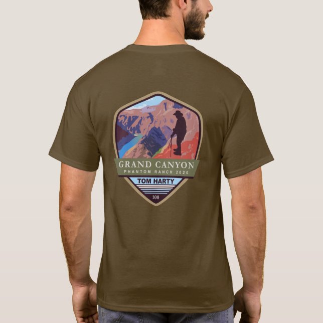 Badge - Men Shirt DARK Back (Back)
