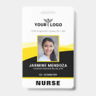 Modèle de logo photo jaune noir Nom de l'entrepris