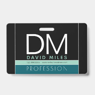 Badge Modèle d'entreprise moderne   Toutes les couleurs 