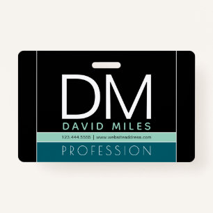 Badge Modèle d'entreprise moderne   Toutes les couleurs 