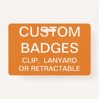 Badge Modèle d'INSIGNE de LANIÈRE personnalisé par