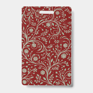 Badge Motif floral botanique élégant – Nature minimale