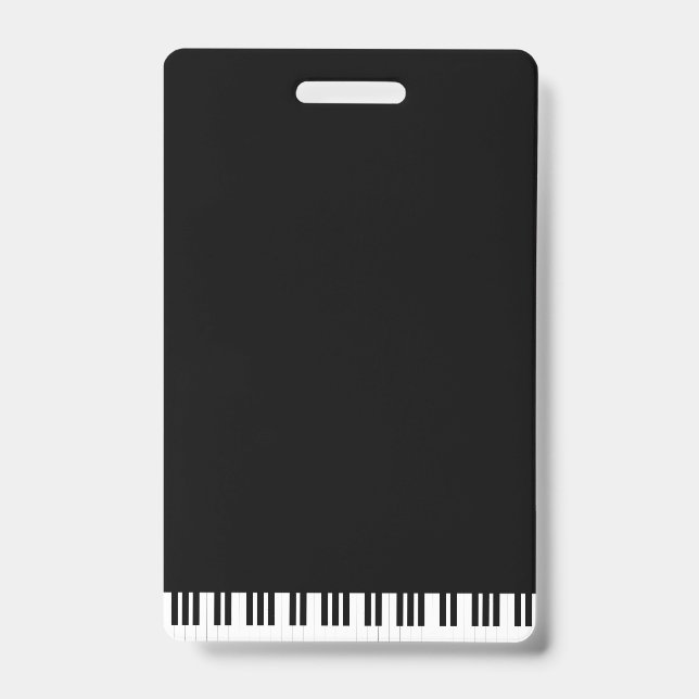 BADGE MUSIQUE DE PIANO (Avant)