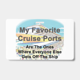 BADGE - My Favourite Cruise Ports