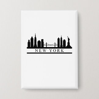 Badge New York Skyline