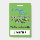 Badge nominatif de CR