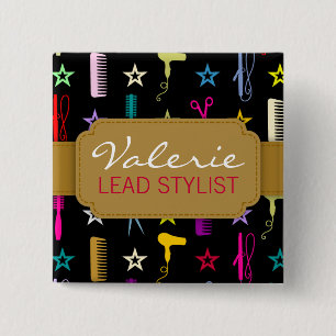 Badge nominatif fait sur commande multicolore de