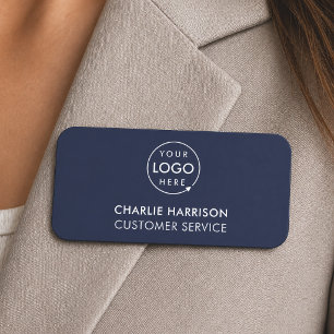 Badge nominatif   Logo personnalisé magnétique Nav