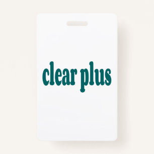 Badge non-imprimé