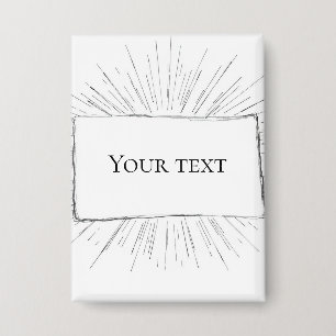 Badge Note Toile Blanche