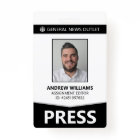 Numéro de carte de presse du journaliste professio
