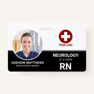 Badge Numéro d'employé Médicale de l'hôpital - Infirmièr