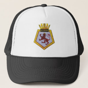 Badge of HMS Devonshire Trucker Hat