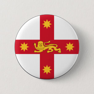Badge of New South Wales, Australia 2 Inch Round Button