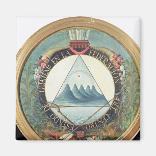 Badge of the Federation of Guatemala Magnet