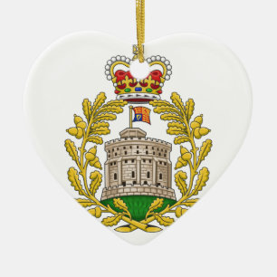 Badge of the House of Windsor Ceramic Ornament