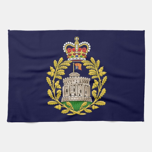 Badge of the House of Windsor Kitchen Towel (Horizontal)