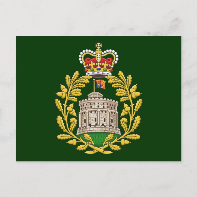 Badge of the House of Windsor Postcard (Front)
