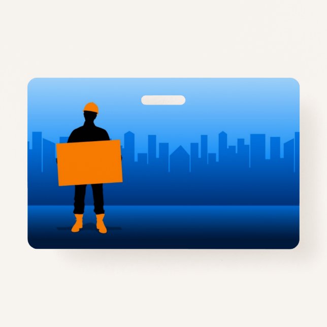 Badge Ouvrier du bâtiment (Devant)