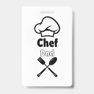 Badge Papa Chef