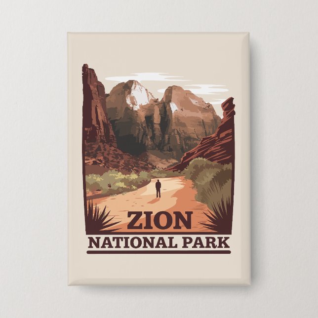 Badge Parc national de Zion (Recto)