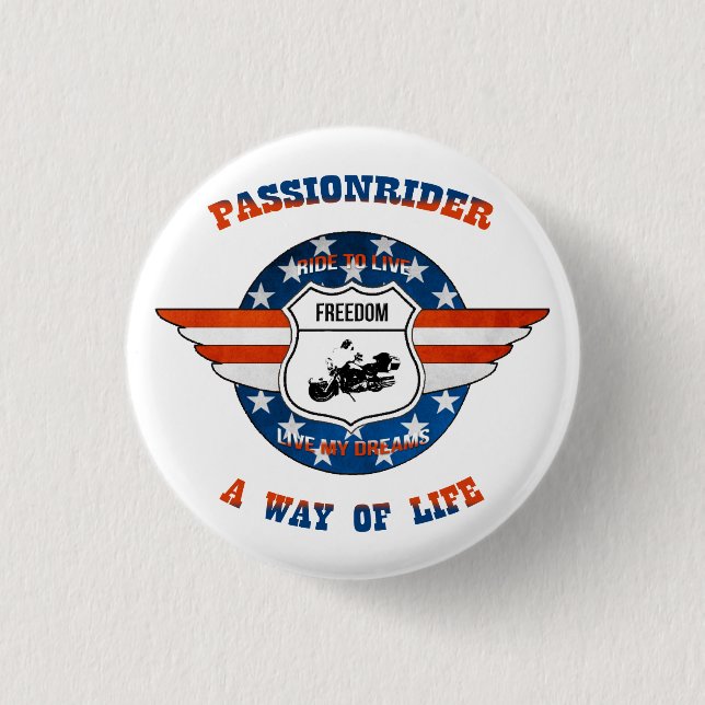 Badge PassionRider (Devant)