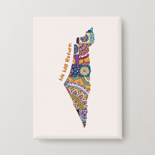 Badge Patrimoine sur la carte de la Palestine
