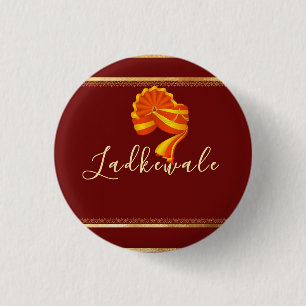 Badge personnalisable Team Groom ladkewale