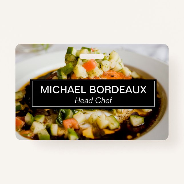 Badge Personnalisation de la restauration de photos Entr (Devant)
