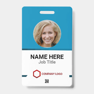 Badge Personnalisation ultime : Code-barres du logo de p