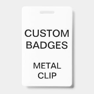 Badge personnalisé en métal sur mesure