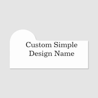 Badge personnalisé sur mesure 3" X 1,5"