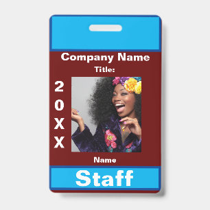 Badge Personnel -1