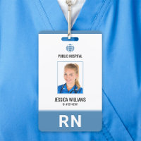 Personnel hospitalier moderne Infirmière inscrite