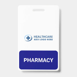 Badge Pharmacien Compagnon de Pharmacie de Couleur Perso