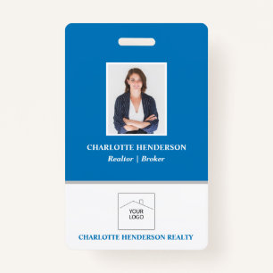 Badge photo Blue Professional Real Estate Agent