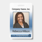 Badge Photo d'Employé de Bureau
