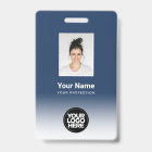 Photo d'employé personnalisée avec dégradé