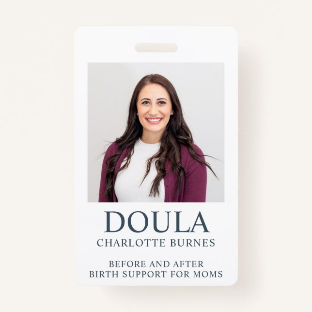 Badge Photo Doula (Devant)
