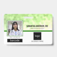 Photo professionnelle Médicale et logo vert