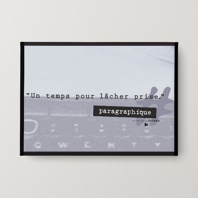 Badge Pièce de paragraphe (Recto)