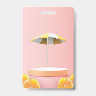 Badge podium 3D