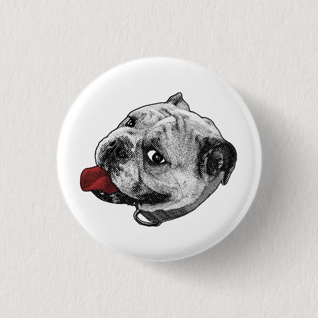 Badge Point Rouge (Devant)