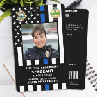Police Officier Photo Personnalisée Logo Police Ap