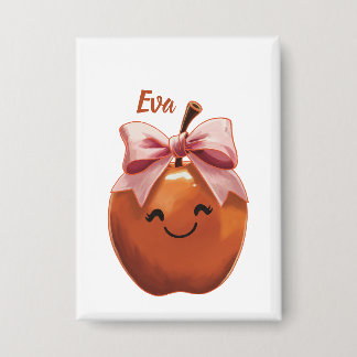 Badge Pomme Cadeau Sucré