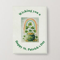 Pot de l'or vintage et St. Patrick's de la chance