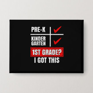 BADGE PRE-K KINDER GARTEN 1E ANNÉE ? J'AI OBTENU CE \