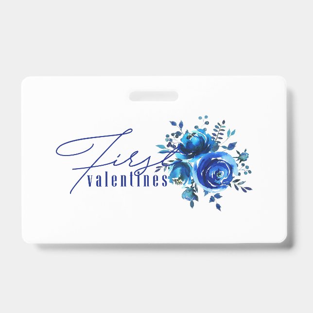 Badge Premier Saint-Valentin (Avant)