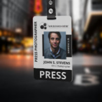 Presse photo et logo noir ID