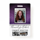 Professionnel de la Parties scintillant violette A